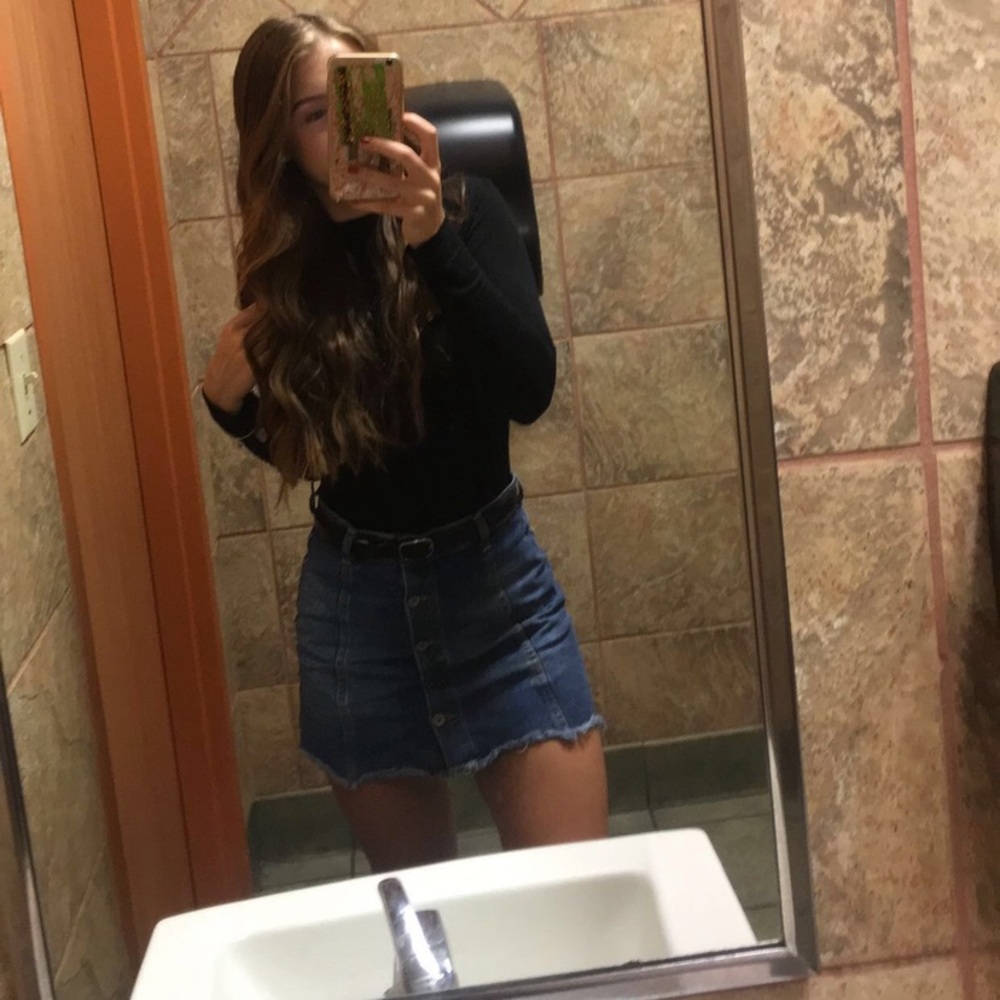 Jean skirt